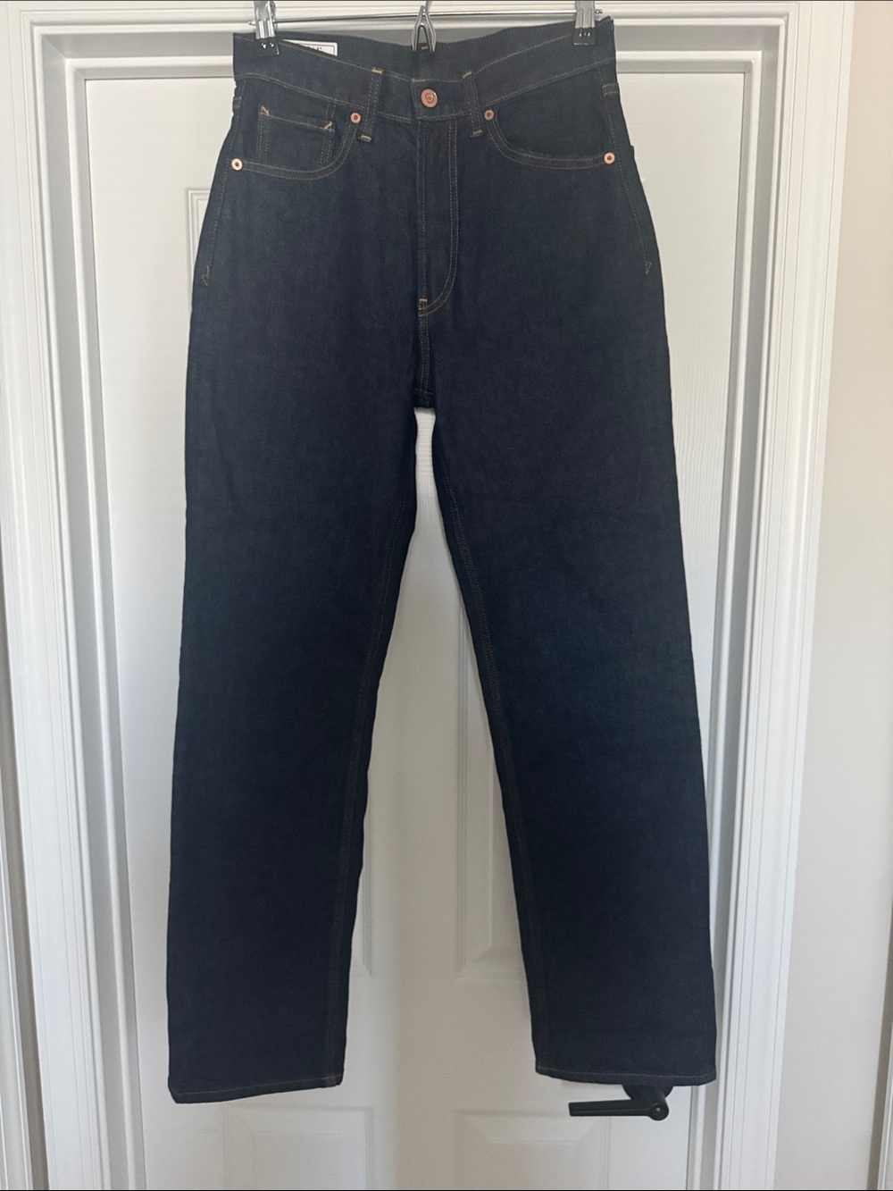 GAP Women’s ‘90s Loose High Rise Dark Blue Jeans Sz 4 reg 27 waist